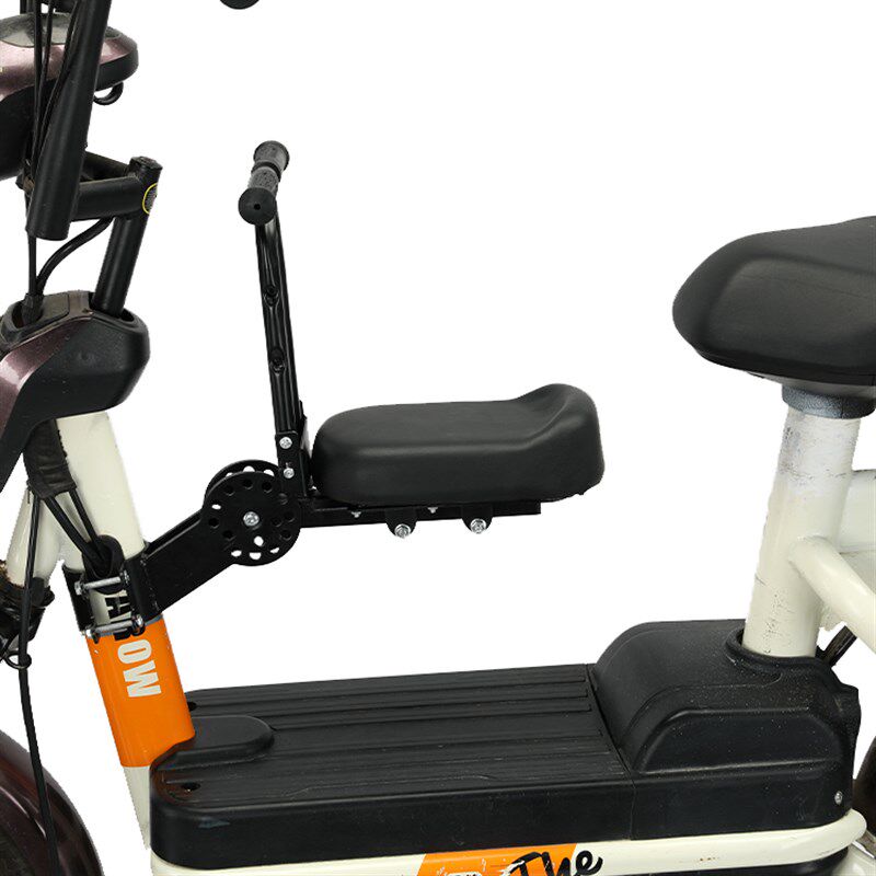 电动车儿童坐椅子前置宝宝小孩电动自行车可折叠安全座椅前车把座