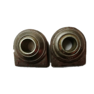 久保田拖拉机配件 704 954 854悬挂牛眼 下拉杆焊接球头 板头牛眼