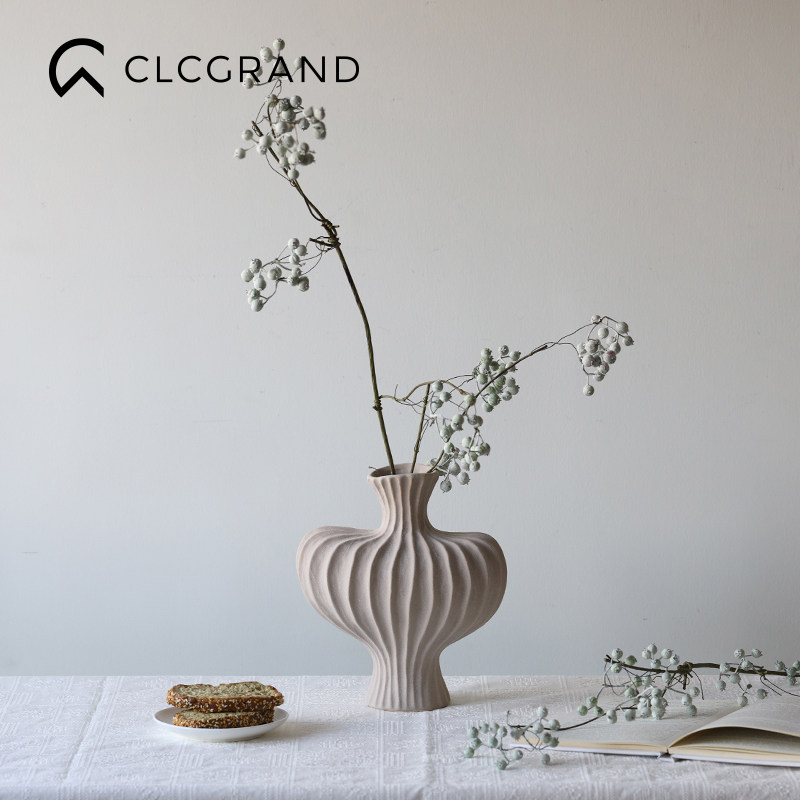 高级感诧寂风马桑果仿真花客厅假花装饰摆件高档干花插花花艺摆设