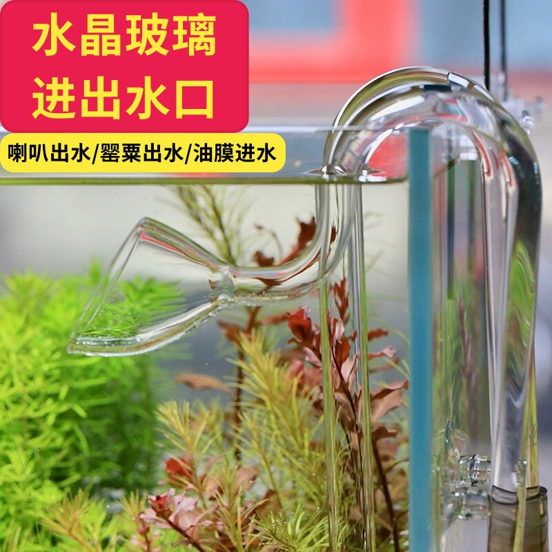 玻璃进出水除油膜进水口草缸喇叭口罂粟口过滤桶透明进出水管配件,宠物/宠物食品及用品,其它水族用具设备,淘宝优惠券,粉丝福利购,淘宝优惠卷