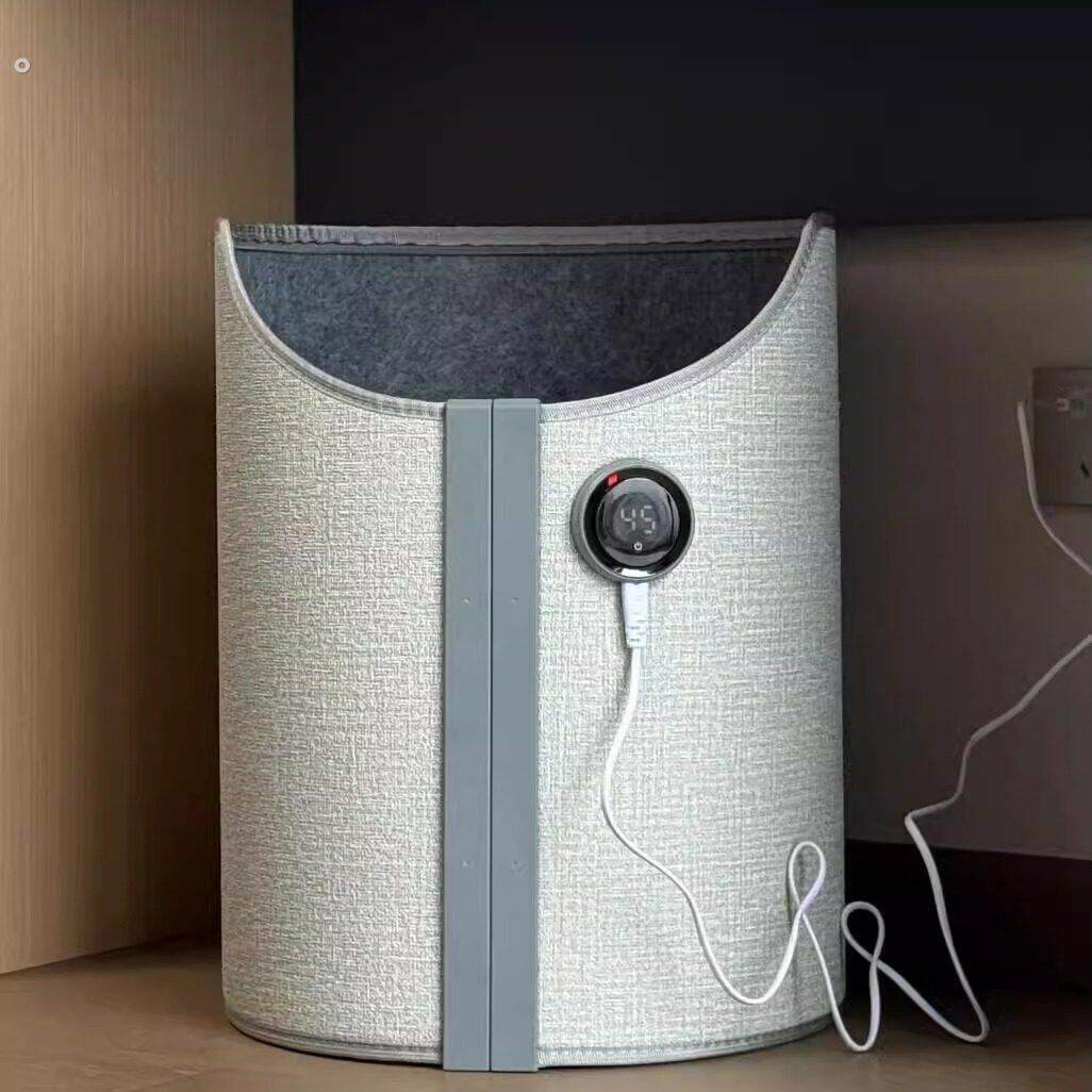 办公室工位暖腿神器桌下环绕式圆筒取暖器冬季保暖便携式加热垫