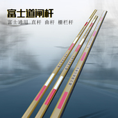 富士栅栏杆停车场挡车杆升降杆椭圆道闸杆直杆小区铝合金曲臂杆