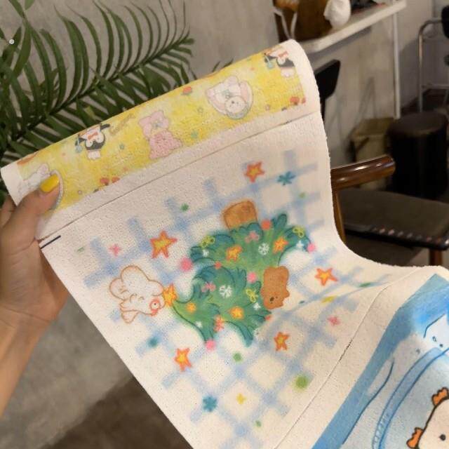 厨房周抛抹布专用干湿两用家用洗碗布手撕吸水不掉毛懒人清洁神器