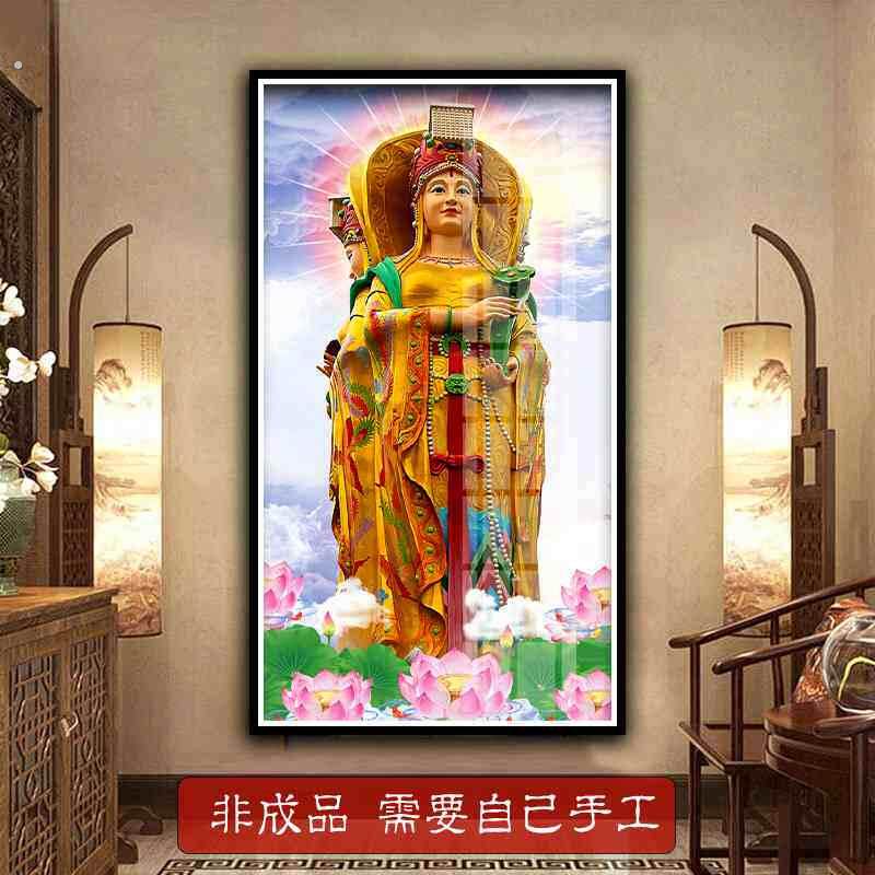 海神妈祖十字绣2025新款天后娘娘湄洲娘妈天妃圆方钻满砖贴钻石画