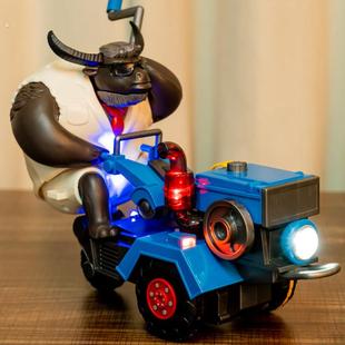 宝宝电动拖拉机特技牛车儿童益智1一2-3岁小女孩子5男孩玩具车4岁