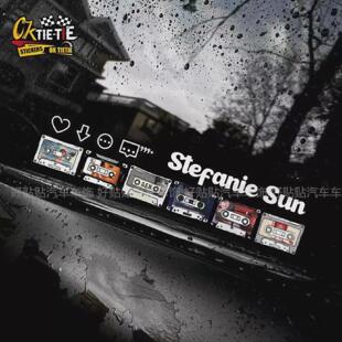 孙燕姿车贴孙燕姿专辑封面车贴创意个性汽车贴纸磁带录音机车窗车