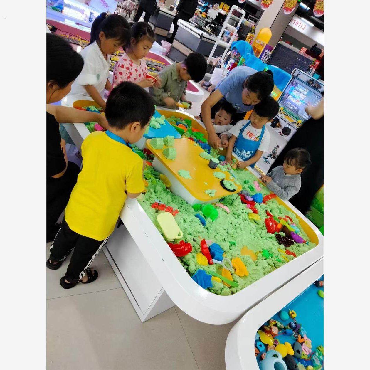 儿童商用烤漆太空沙桌子积木桌手工大型桌游商场玩益智多功能室内,玩具/童车/益智/积木/模型,多功能玩具台/游戏桌,淘宝优惠券,粉丝福利购,淘宝优惠卷
