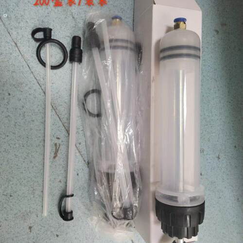 针筒式吸注两用换油工具手动抽机油刹车油换抽机汽车积碳清洗工具