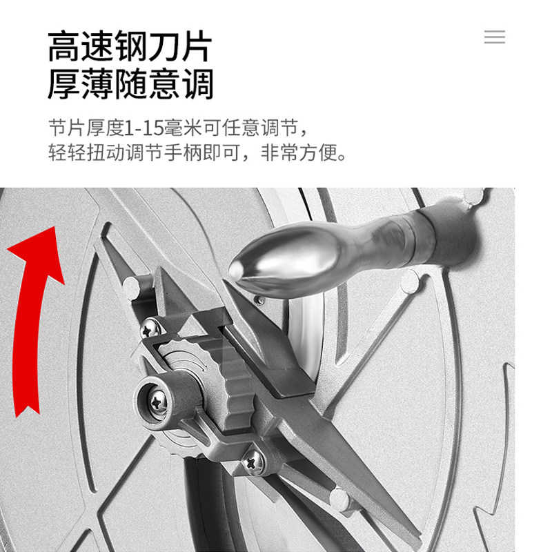 商用水果切片机厨房切菜家用手动多功能土豆片果蔬柠檬切片机器