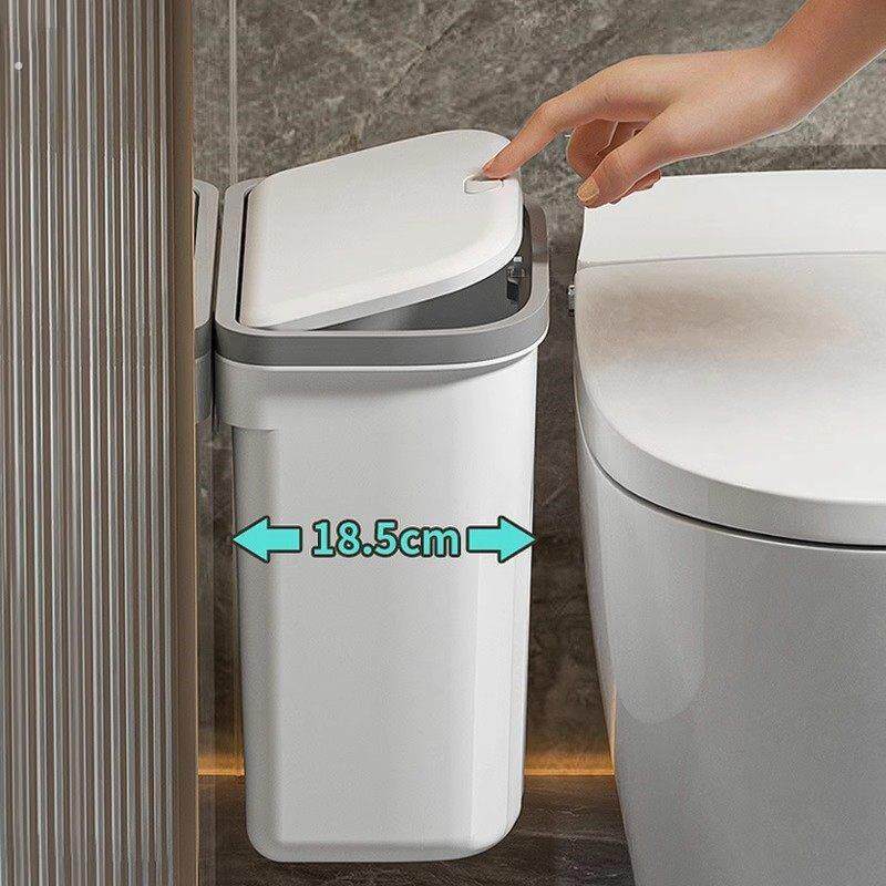 卫生间垃圾桶家用厕所大号大容量带盖壁挂式厨房客厅卧室新款纸篓