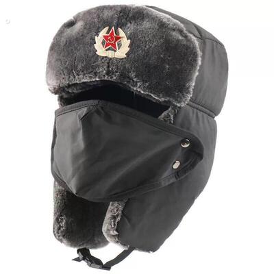 苏联帽cccp帽子苏联帽子苏联帽苏联政委帽俄罗斯帽雷锋帽户外