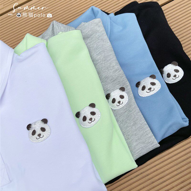 男童卡通Polo衫夏季宝宝学院风上衣儿童短袖T恤夏装潮霖霖妈童装