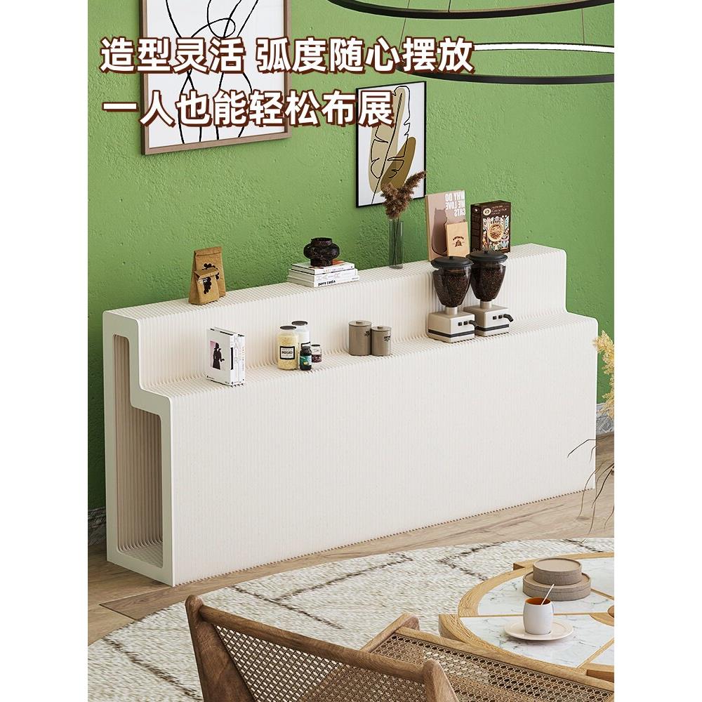 展示架展台可折叠便携式储物架展览岛展示架产品展示架展示柜展台