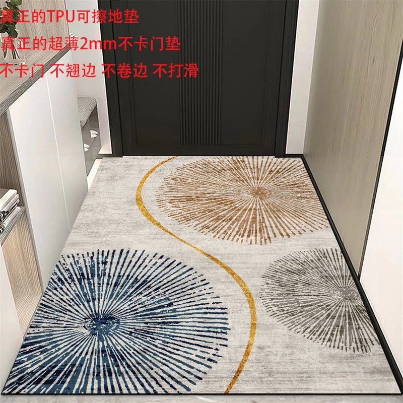 超薄2mm入户门地垫可擦洗地毯不卡门门垫防滑薄款进门垫子可裁剪,居家布艺,地毯,淘宝优惠券,粉丝福利购,淘宝优惠卷