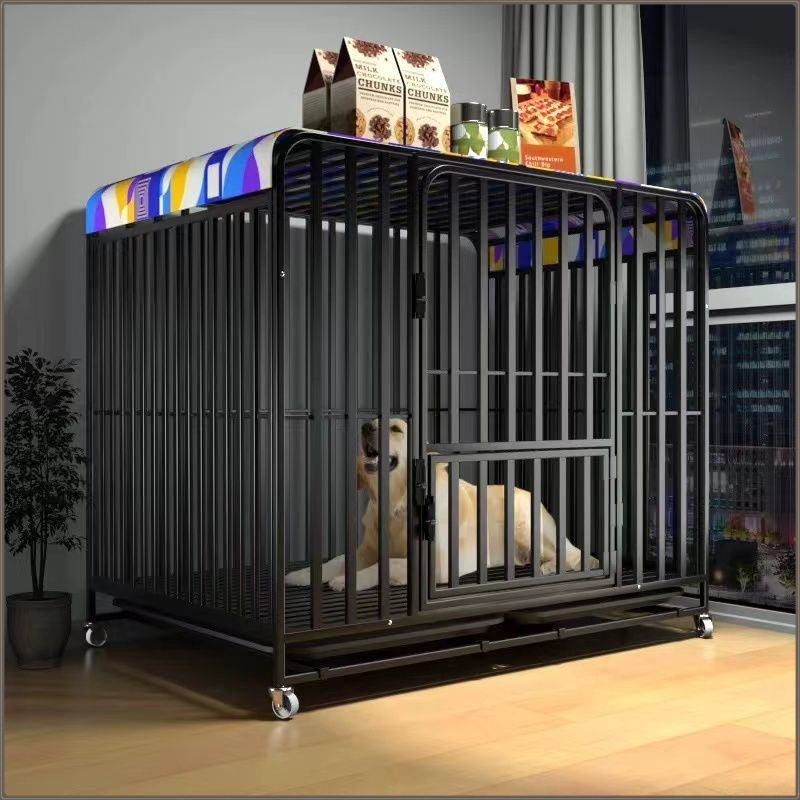狗笼子六面全管大型犬狗笼加粗中狗笼子