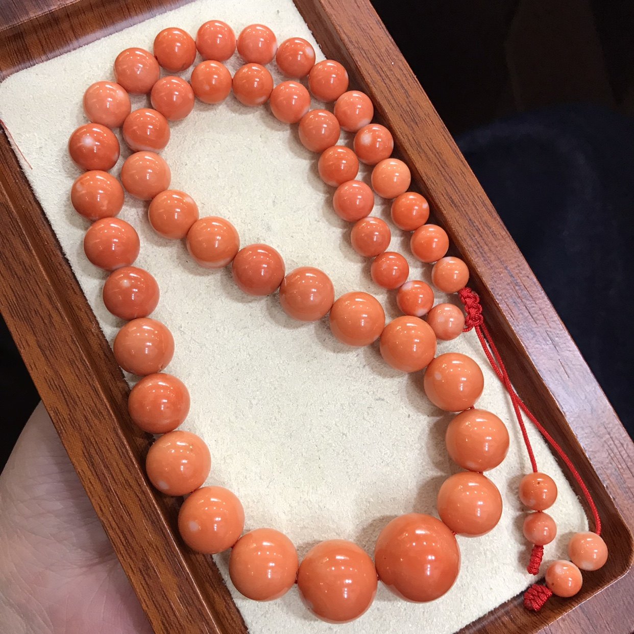 元娘子红珊瑚圆珠项链,珠宝/钻石/翡翠,珊瑚,淘宝优惠券,粉丝福利购,淘宝优惠卷