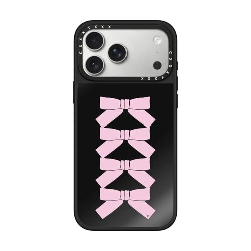 粉色缎带苹果17promax手机壳Air丝带蝴蝶结iPhone16pro日韩15plus少女风14防摔保护壳13磁吸12甜美11
