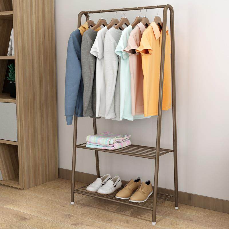 落地衣帽架移动挂衣架卧室衣架简约室内家用衣服架子防风创意阳台