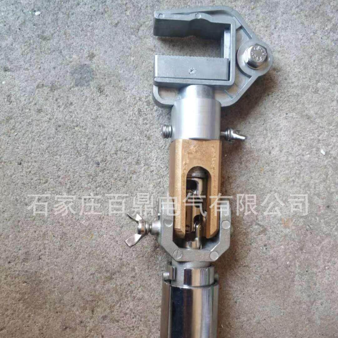 高压接地棒多角度转角式螺旋型接地线10kv接地棒头软连接多角度