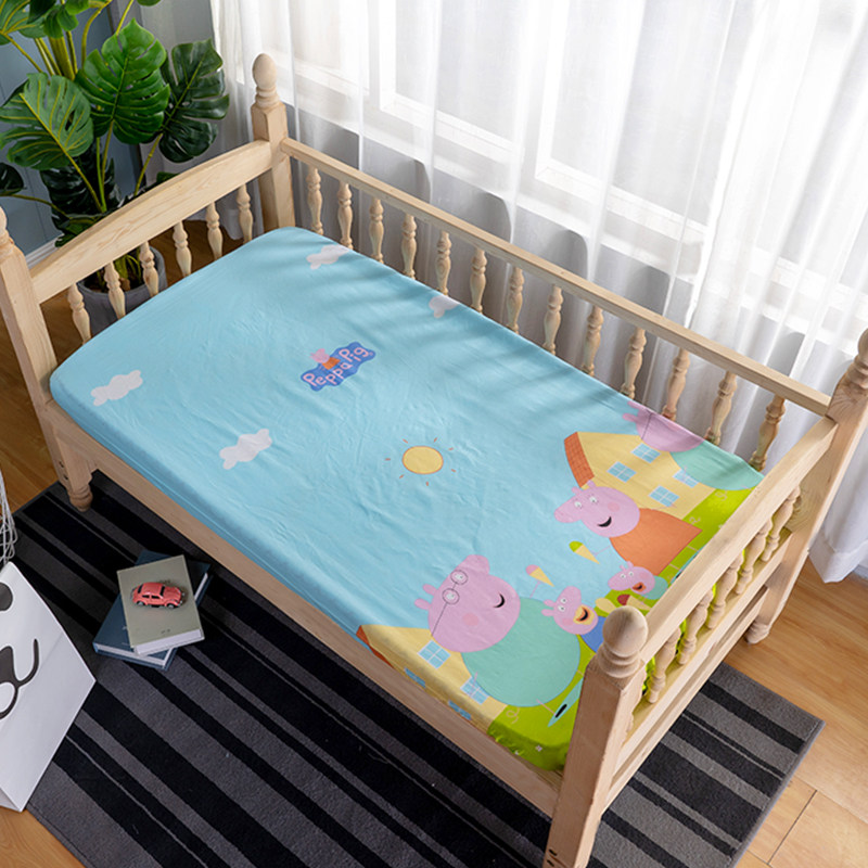 儿童纯棉床笠婴童椰棕床垫保护罩松紧带床笠纯棉床单防皱防滑床笠,床上用品,床笠,淘宝优惠券,粉丝福利购,淘宝优惠卷
