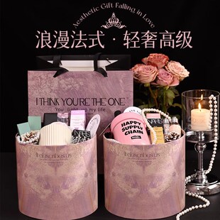 伴手礼女伴娘结婚闺蜜团走心仪式感高档礼品礼盒空盒子新娘欧舒丹