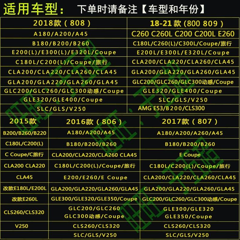 适用于奔驰C260L C180L C200L E300L E200L C级E级导航地图升级卡