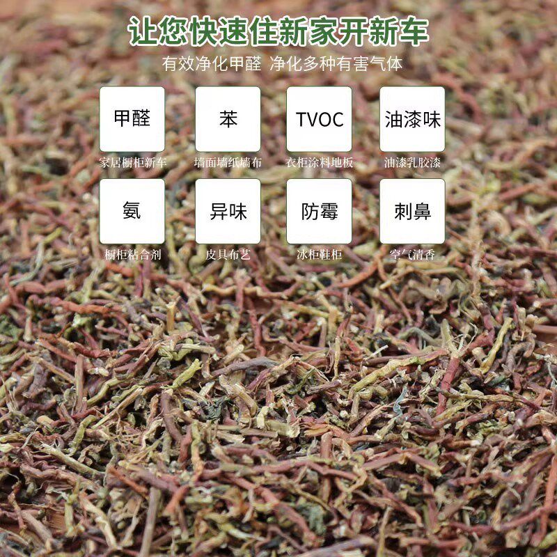 茶叶梗去甲醛家用装修铁观音茶叶枝新房新车除味去味吸甲醛茶叶根