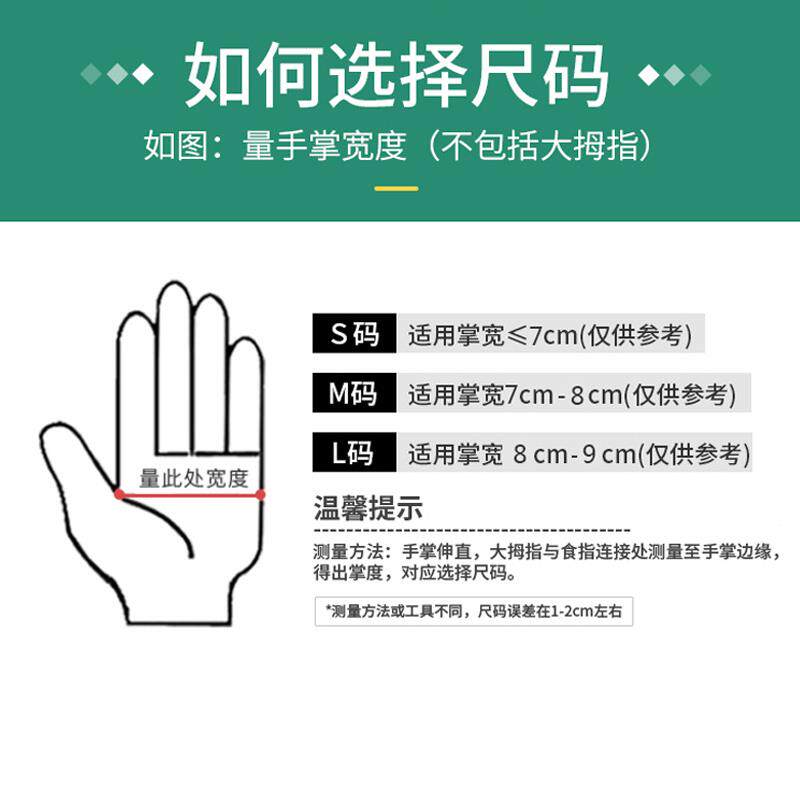 特厚耐用丁晴一次性手套丁腈橡胶实验室耐磨防油漆工维修洗车金小