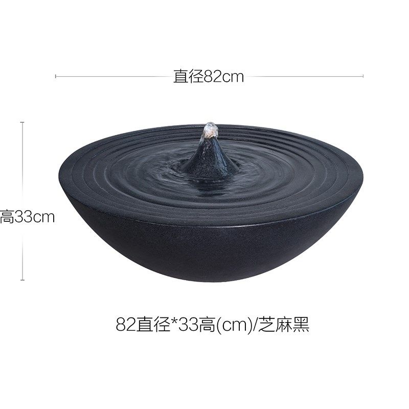 现代流水摆件简约喷泉循环水景观聚宝盆水系小品庭院家居乔迁礼物,家居饰品,流水摆件,淘宝优惠券,粉丝福利购,淘宝优惠卷