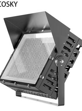 防炫光LED高杆灯1000W塔吊灯500W球场打300W投光灯