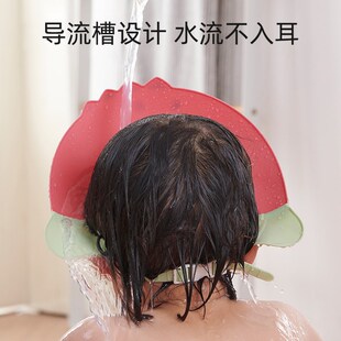 贝肽斯宝宝洗头神器儿童挡水帽洗头发防水护耳小孩洗澡浴帽子 包邮