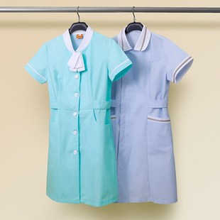 护士服夏季短袖美容服保育服医护工作服白服护理学校医美导医工服