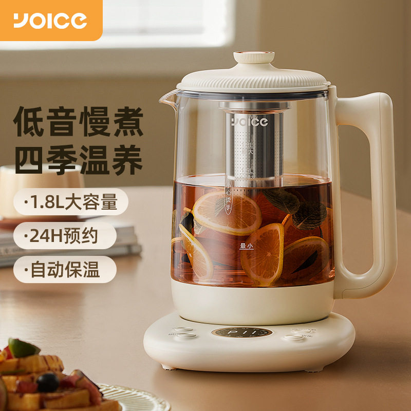 优益1.8L玻璃恒温养生壶图片