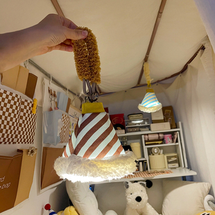 床头小夜灯卧室睡眠灯夜晚氛围感宿舍多巴胺充插两用寝室床上灯