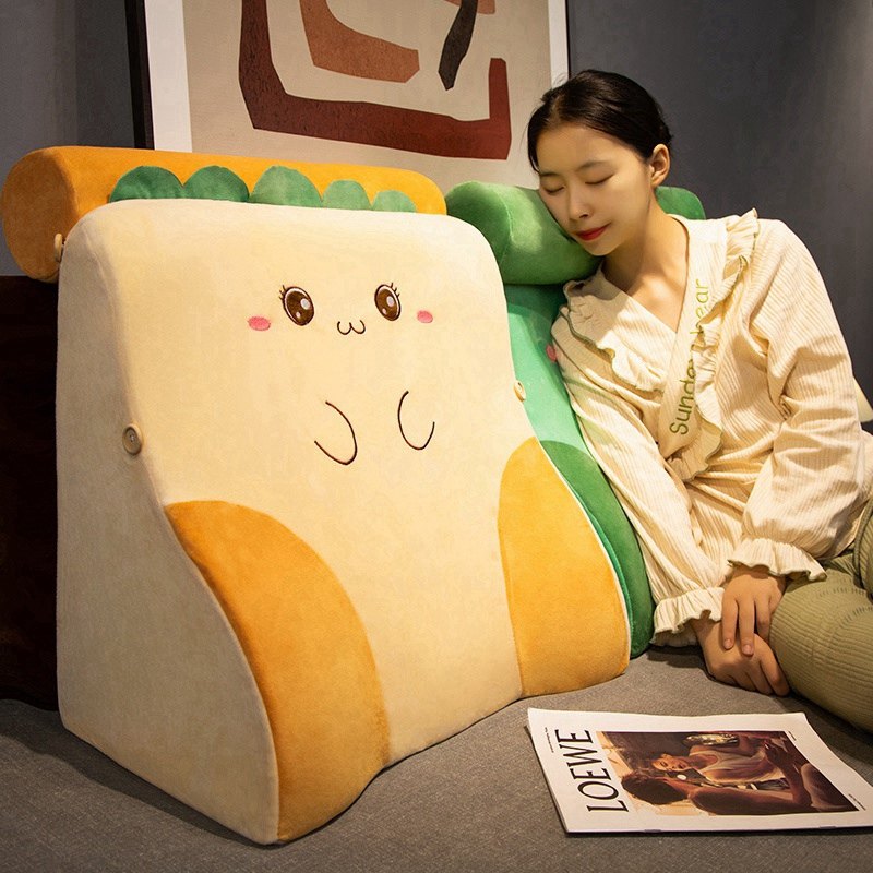 记忆棉床头软包大靠背沙发靠垫枕头床上看书护腰垫靠枕抱枕腰枕芯,居家布艺,腰靠垫,淘宝优惠券,粉丝福利购,淘宝优惠卷