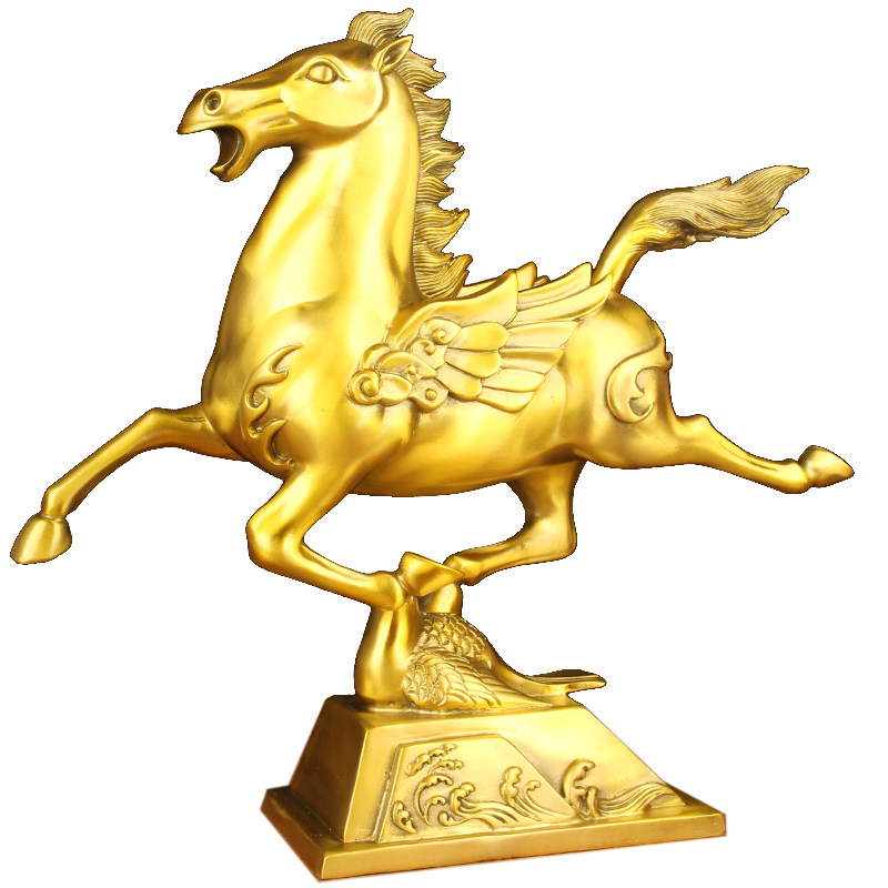铜马踏飞燕摆件 方底铜马踏飞燕摆件配底座,家居饰品,装饰摆件,淘宝优惠券,粉丝福利购,淘宝优惠卷