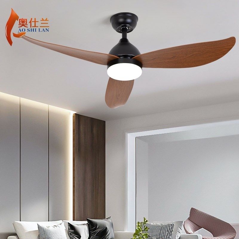 吸顶北欧餐厅风扇灯新款简约家用客厅吊扇灯外销带电风扇儿童吊灯