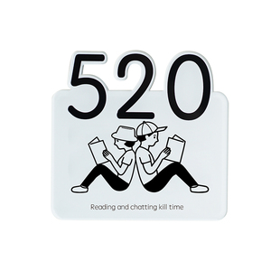 房间号门牌号楼层牌号码牌导视科室数字定制提示牌标示牌如此刚好