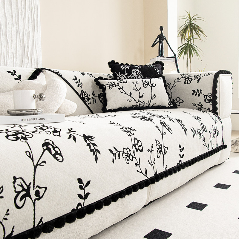 法式复古沙发垫四季通用简约时尚雪尼尔坐垫防滑沙发盖巾套罩巾,居家布艺,沙发垫,淘宝优惠券,粉丝福利购,淘宝优惠卷