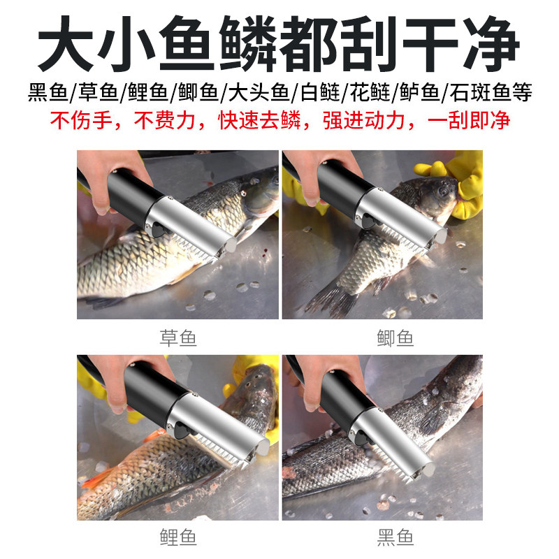 电动刮鱼鳞神器商用鱼鳞刨刮鳞器杀鱼机全自动打鳞去鳞神器工具刀,厨房/烹饪用具,鱼鳞刨,淘宝优惠券,粉丝福利购,淘宝优惠卷