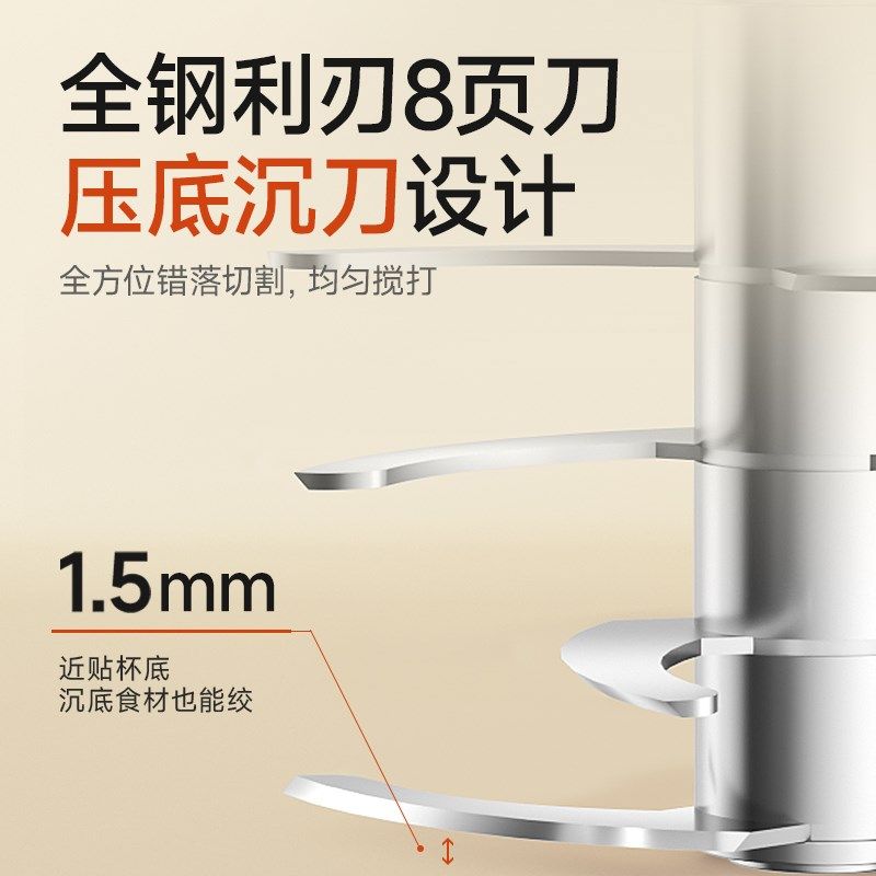 大宇宝宝辅食机小型多功能婴儿专用研磨绞肉打泥搅拌料理机全钢刀,厨房电器,宝宝辅食机/料理机/食物搅拌器,淘宝优惠券,粉丝福利购,淘宝优惠卷