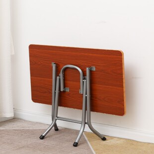 可折叠饭台折叠桌矮小桌子小餐桌长方形吃饭桌子折叠小饭桌长方桌