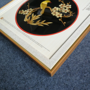 麦秆画麦秸画麦贴画转印麦草画相框摆台特色礼物家居装饰中国风
