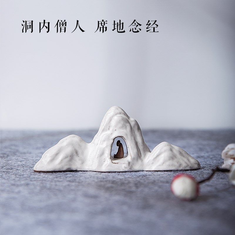 兰斋小隐笔搁陶瓷笔山笔架复古创意多功能书法镇纸初学者学生毛笔,文具电教/文化用品/商务用品,笔搁,淘宝优惠券,粉丝福利购,淘宝优惠卷