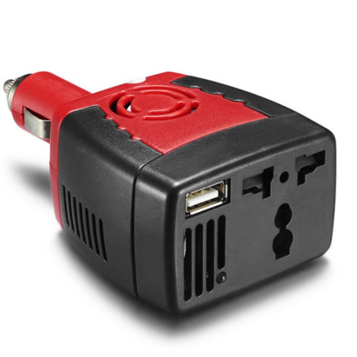 车载逆变器 12V转220V带USB2.1A 150Ｗ 足功率电源转换器 充电器