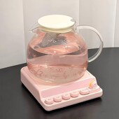 加热杯垫可调温智能恒温女生工位桌面小型养生壶 办公室好物