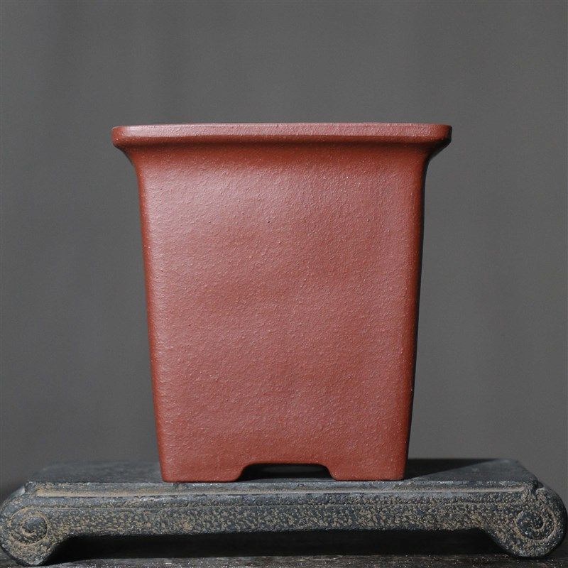 紫砂花盆四方正方形兰盆签筒兰花盆盆景盆客厅桩子张玉红制手工盆,鲜花速递/花卉仿真/绿植园艺,花盆,淘宝优惠券,粉丝福利购,淘宝优惠卷