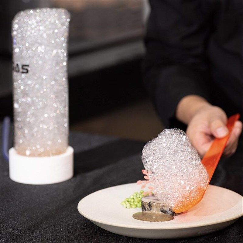 分子料理泡沫机创意酒吧餐饮飞行泡沫制作卵磷脂泡沫机美食气泡机