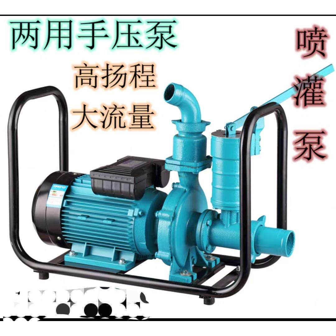 滴灌喷灌泵大流量手压电泵电机离心泵手压灌溉泵高压水泵电动机
