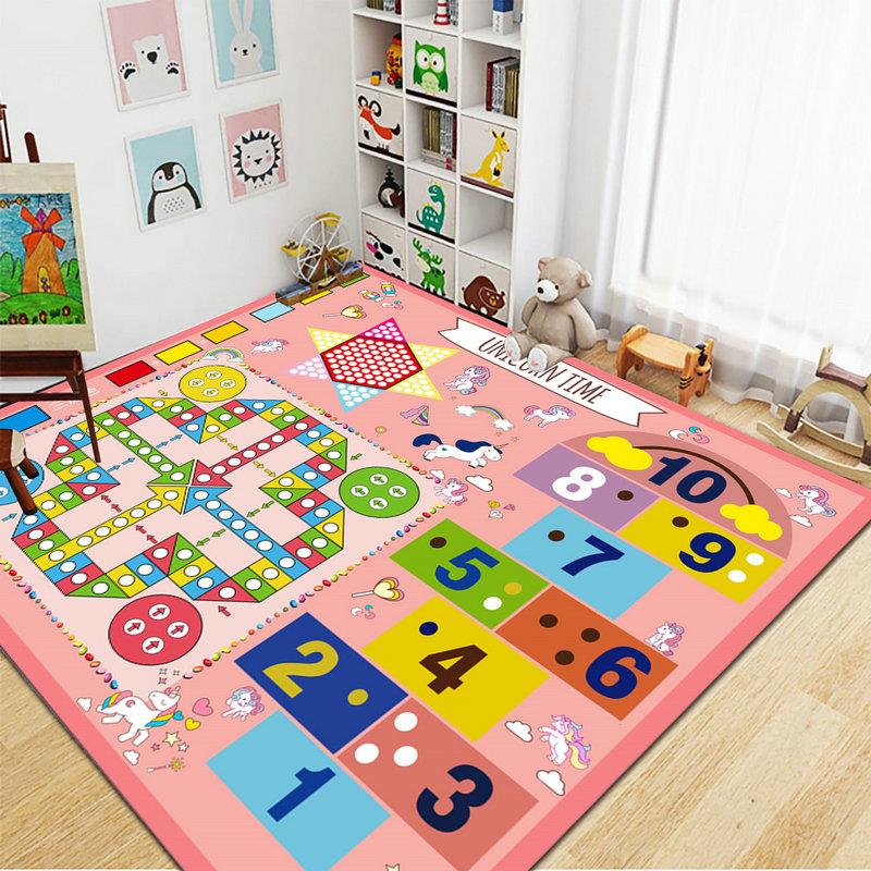 儿童游戏地毯、飞棋、跳房子、跳绳、早教中心、幼儿园隔音、降温